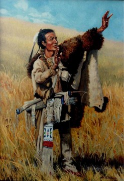 western American Indians 73 Oil Paintings
